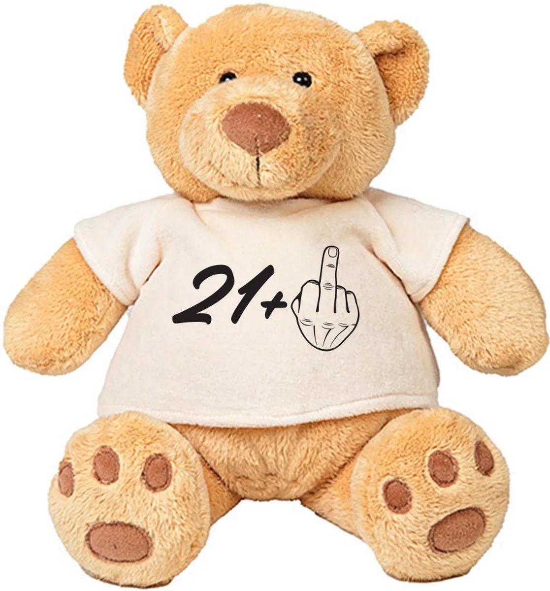 Pluche Beer 22 Jaar- feest - knuffel - beertje - verjaardag von Mumbles in Braun – Produktfoto