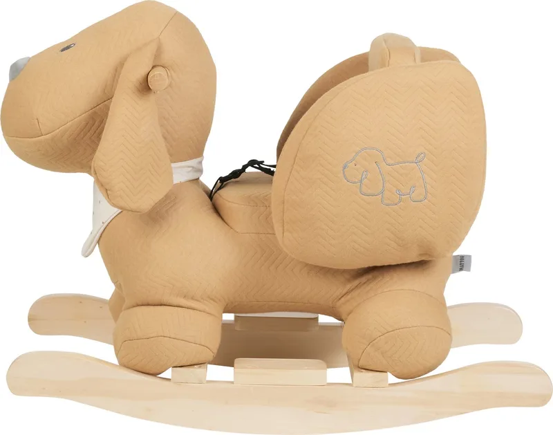 Hond Charlie - Schommelpaard - Hobbelpaard - Karamel - 60 x 45 cm by Nattou in Charlie Karamel – product photo