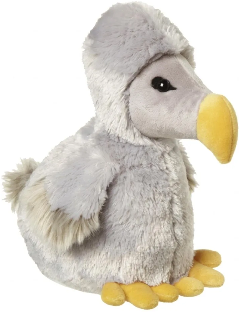 Dodo vogel knuffel - 28 cm - grijs - pluche - knuffeldier de Nature Planet en Multicolore – photo produit