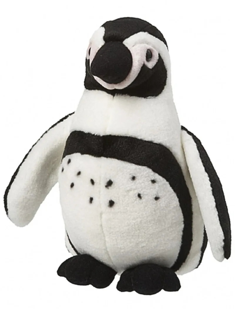 Humboldt Pinguin knuffel - 28 cm - pooldieren - pluche - knuffeldieren van Nature Planet in Meerkleurig – productfoto