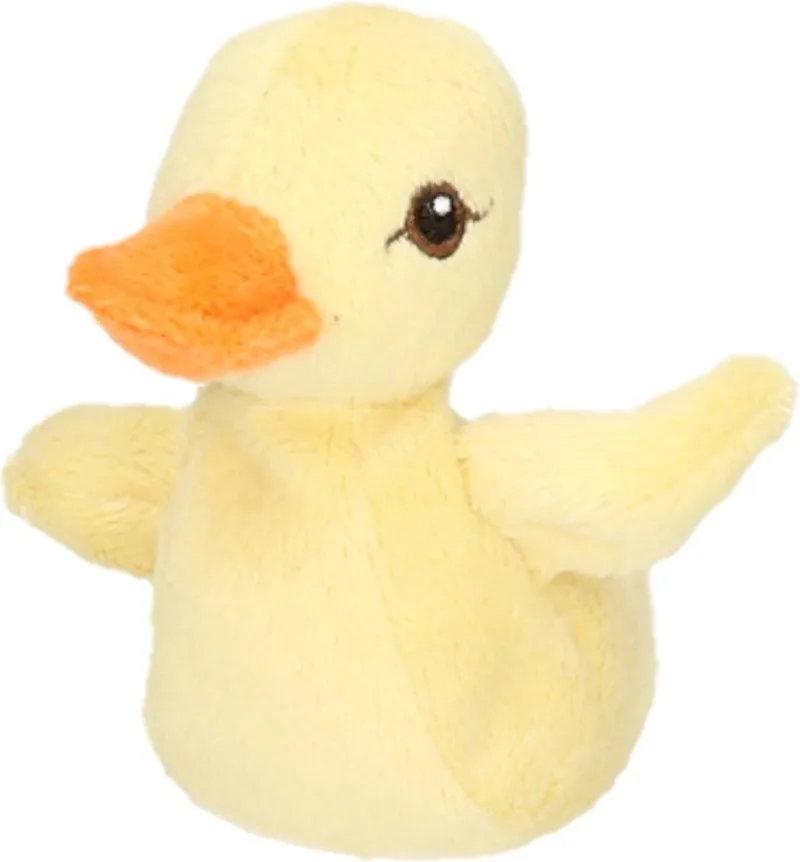 Kleine Knuffel eendjes - 10 cm - kinder speelgoed från Nature Planet i Gul – produktbild