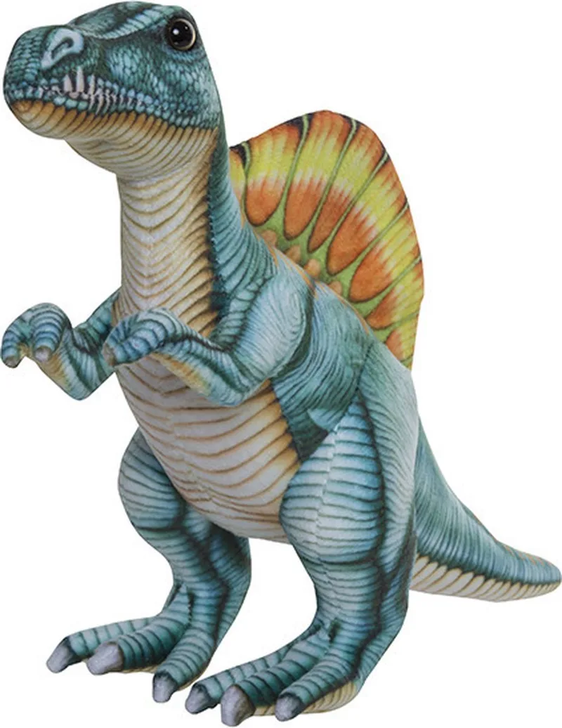 knuffel Dinosaurus - Spinosaurus - 30 cm - Dino speelgoed - knuffeldieren de Nature Planet en Multicolore – photo produit