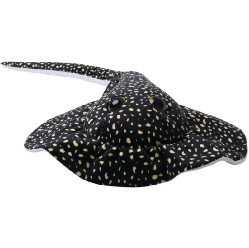 knuffel Pijlstaart rog - 110 cm - pluche - zeedieren/vissen by Nature Planet in Black – product photo