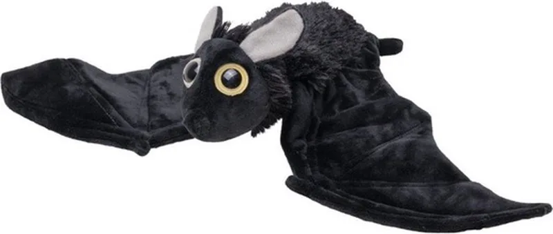 Knuffel vleesmuis - pluche - 55 cm - knuffeldier van Nature Planet in Zwart – productfoto