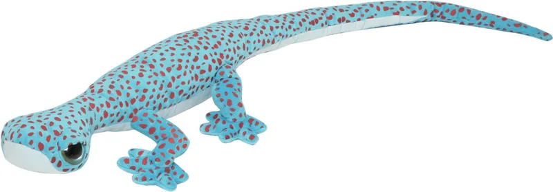 Knuffeldier Arizona Gekko Hagedis - zachte pluche stof - premium knuffels - 112 cm by Nature Planet in Blue – product photo