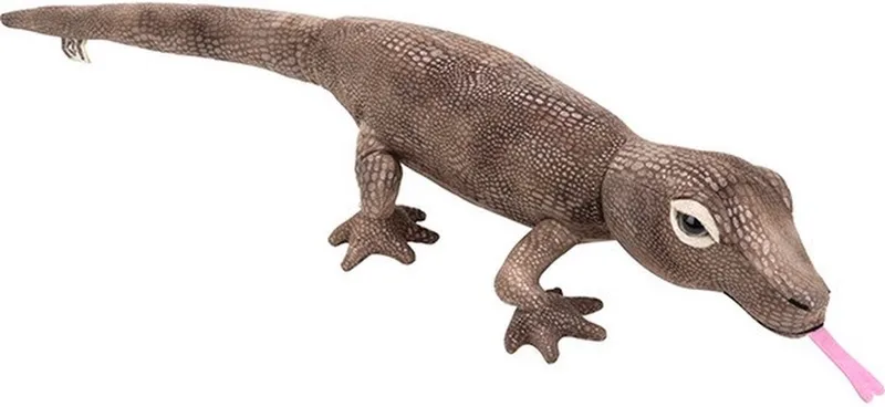 Komodo Varaan knuffel - Pluche knuffeldier van 60 cm van Nature Planet in Meerkleurig – productfoto