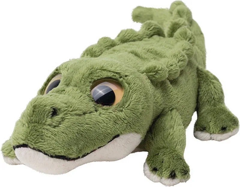 Krokodil knuffel - pluche - 23 cm - knuffeldier by Nature Planet in Multicolour – product photo
