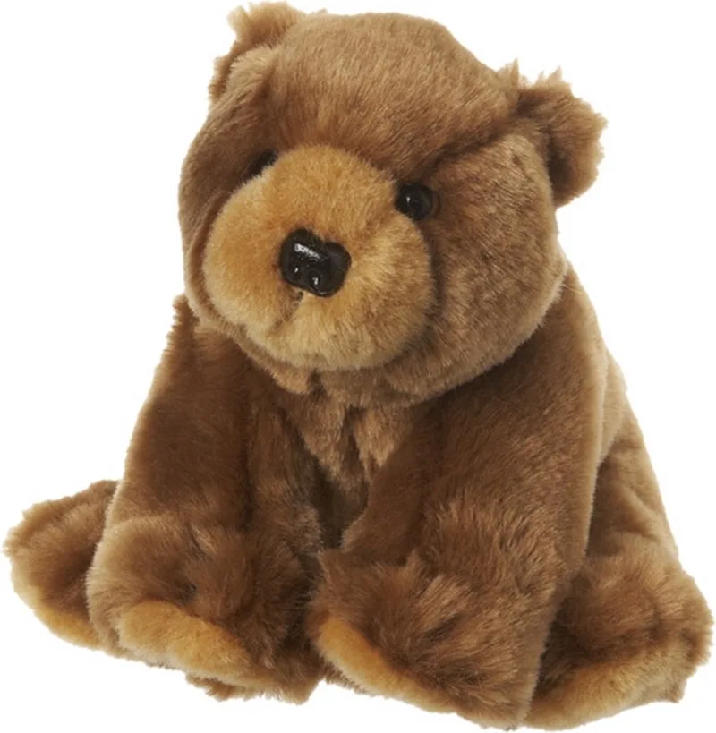 Pluche bruine beer 12 cm by Nature Planet in Brown – product photo