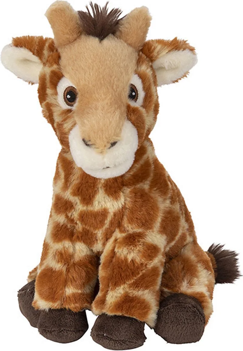 Pluche giraffe 19 cm - zacht - knuffeldier - speelgoed by Nature Planet in Multicolour – product photo