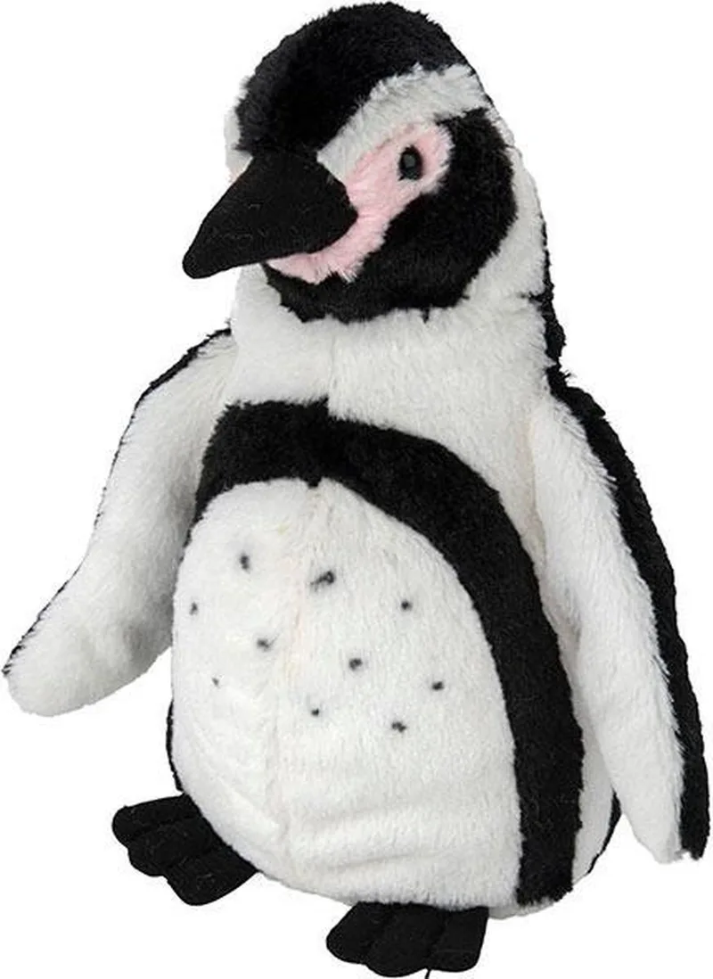 Pluche Humboldt Pinguin - knuffel - 22 cm - Pooldieren knuffel - Pinguins Knuffeldieren by Nature Planet in Multicolour – product photo