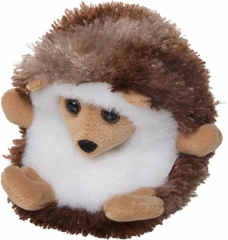pluche kleine Egel knuffel - 13 cm - Dieren speelgoed knuffels cadeau - Knuffeldieren by Nature Planet in Multicolour – product photo