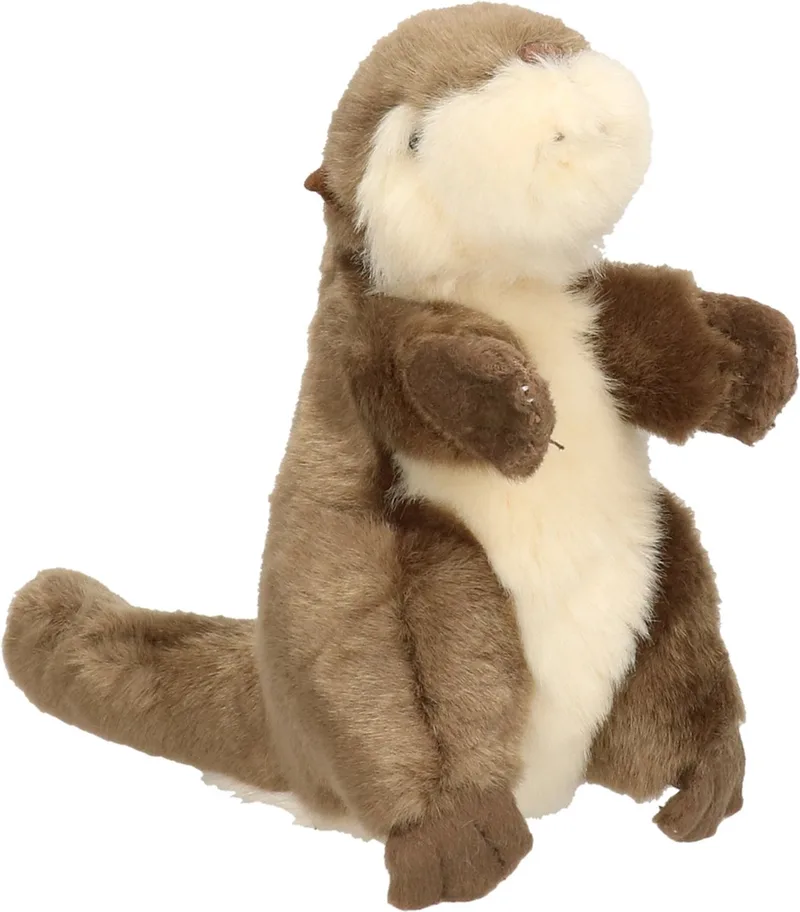 Pluche kleine otter knuffel van 15 cm - knuffeldieren - speelgoed by Nature Planet in Multicolour – product photo