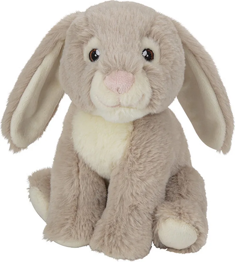 Pluche knuffel konijn van 19 cm - Speelgoed knuffeldieren konijnen by Nature Planet in Multicolour – product photo