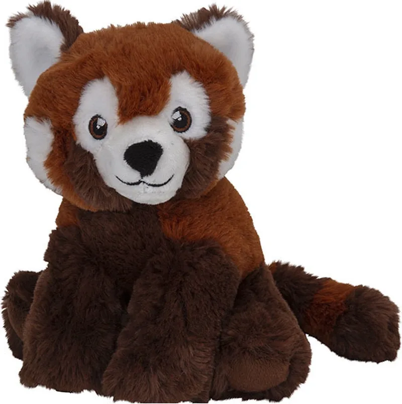 Pluche knuffel rode panda beer van 16 cm - Speelgoed knuffeldieren by Nature Planet in Multicolour – product photo