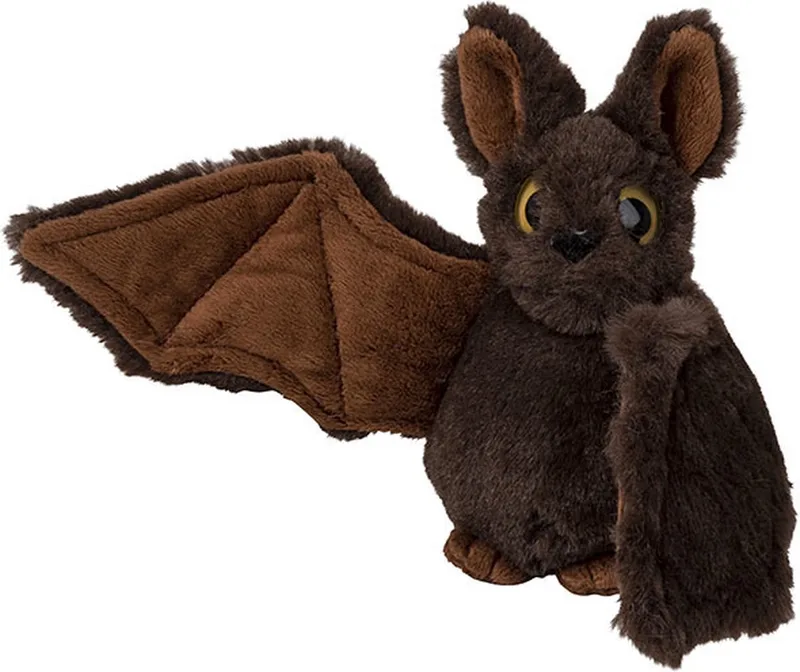 pluche knuffel - vleermuis - 15 cm - dieren knuffels - vleermuizen by Nature Planet in Multicolour – product photo