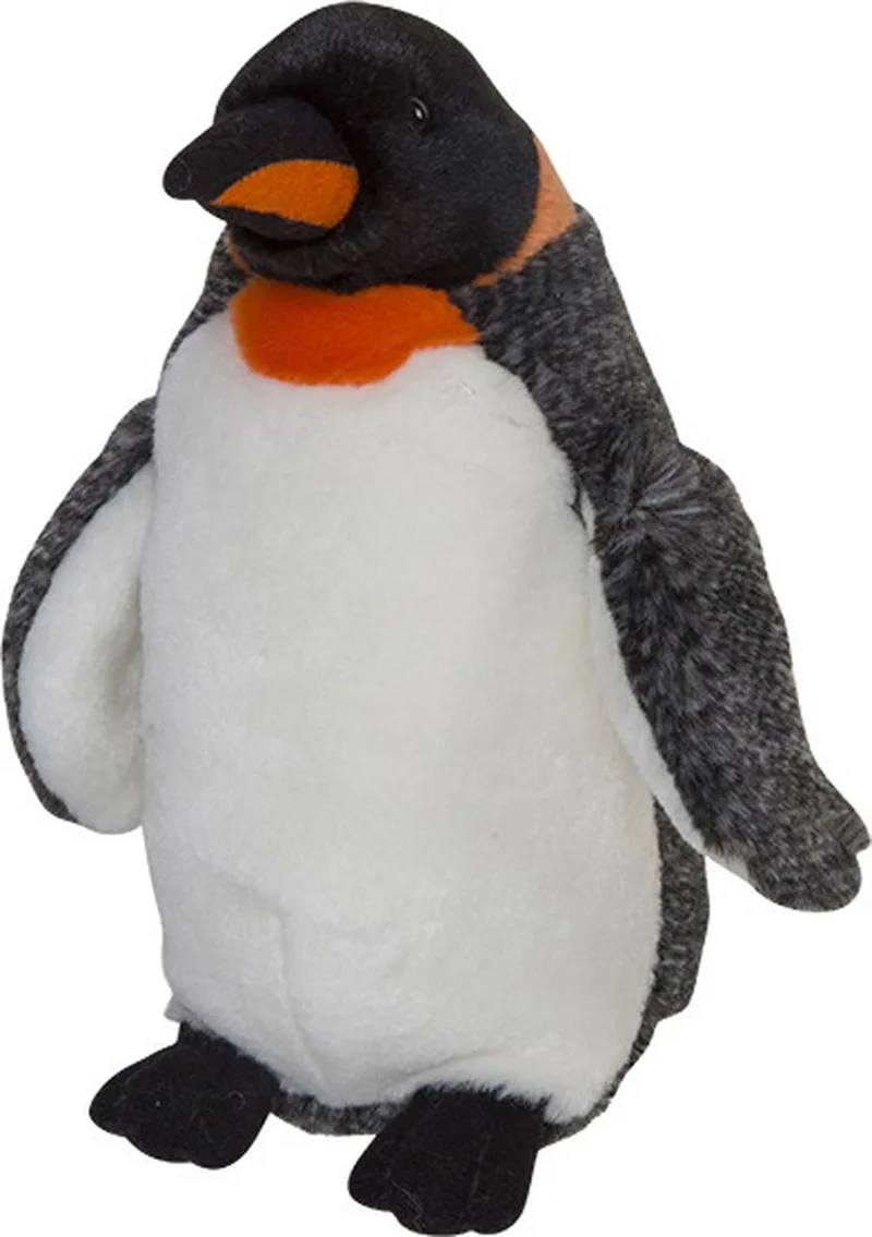 Pluche Konings Pinguin knuffel - 20 cm - Dieren speelgoed - knuffels cadeau - Pinguins Knuffeldieren/beesten by Nature Planet in Multicolour – product photo