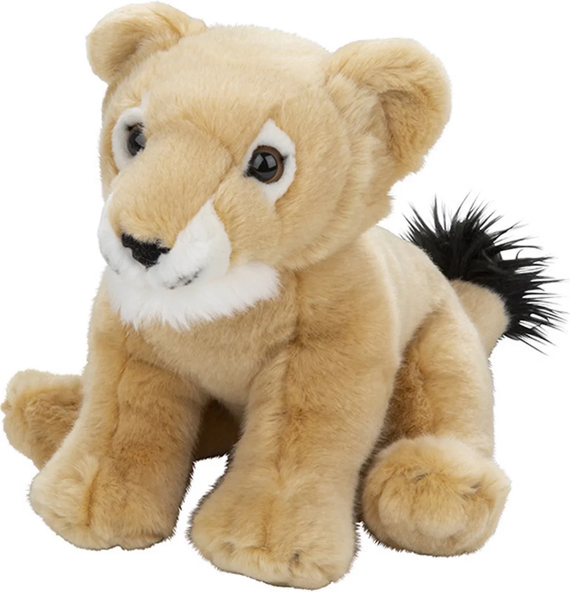 Pluche leeuwin knuffel - 22 cm - Leeuwinen Knuffeldieren de Nature Planet en Multicolore – photo produit