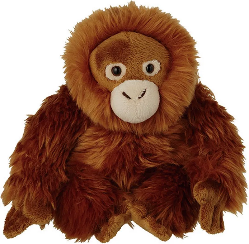 Pluche Orang-oetan knuffel - 18 cm - aap - speelgoed knuffeldieren by Nature Planet in Multicolour – product photo