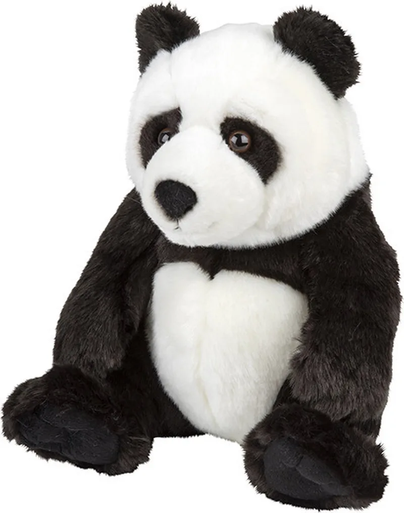 Pluche Pandabeer - knuffelbeer - 25 cm - beren knuffels - speelgoed by Nature Planet in Multicolour – product photo