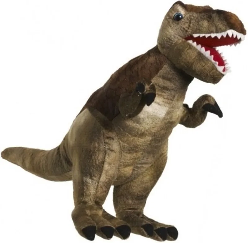 Pluche T-Rex dino knuffel van 47 cm de Nature Planet en Multicolore – photo produit