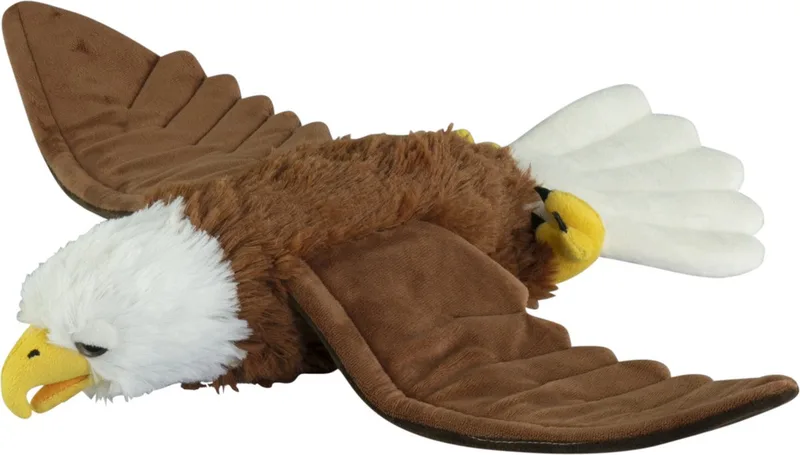 pluche zeearend - knuffel vogel - 54 cm - bruin/wit - premium kwaliteit - om op te hangen by Nature Planet in Brown – product photo