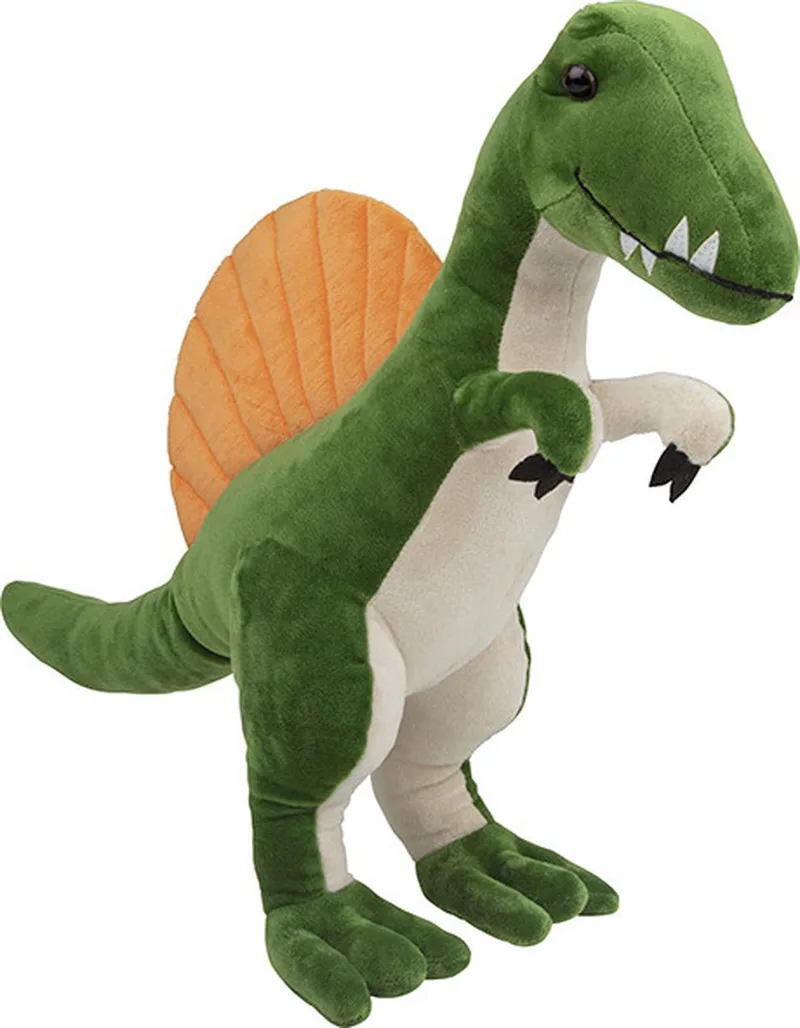 Spinosaurus knuffel - Vrolijke kleuren - Groot by Nature Planet in Orange – product photo