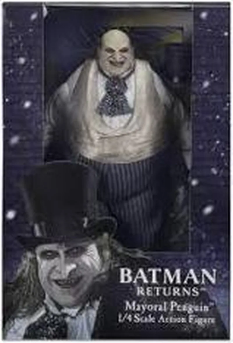 Batman Returns Action Figure 1/4 Mayoral Penguin (Danny DeVito) 38 cm Action Figuur van NECA in Meerkleurig – productfoto