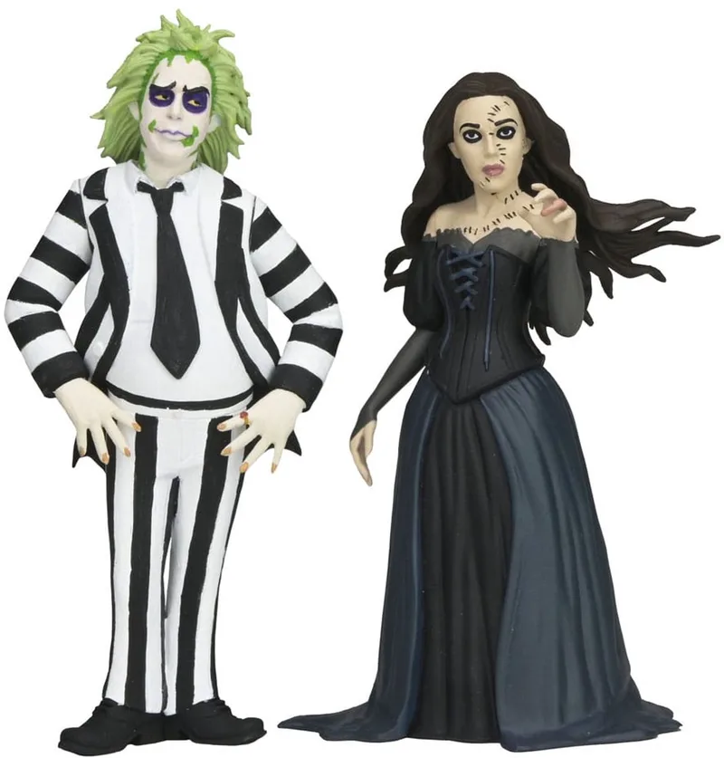 Beetlejuice Beetlejuice Toony Terrors Action Figure 2-Pack Beetlejuice & Delores 15 cm Action Figuur van NECA in Meerkleurig – productfoto