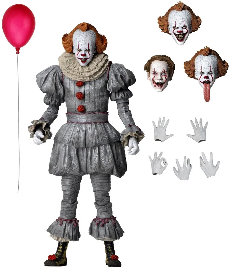 It Chapter 2 Pennywise Figure 18cm MERCHANDISE van NECA in Bonte kleuren – productfoto