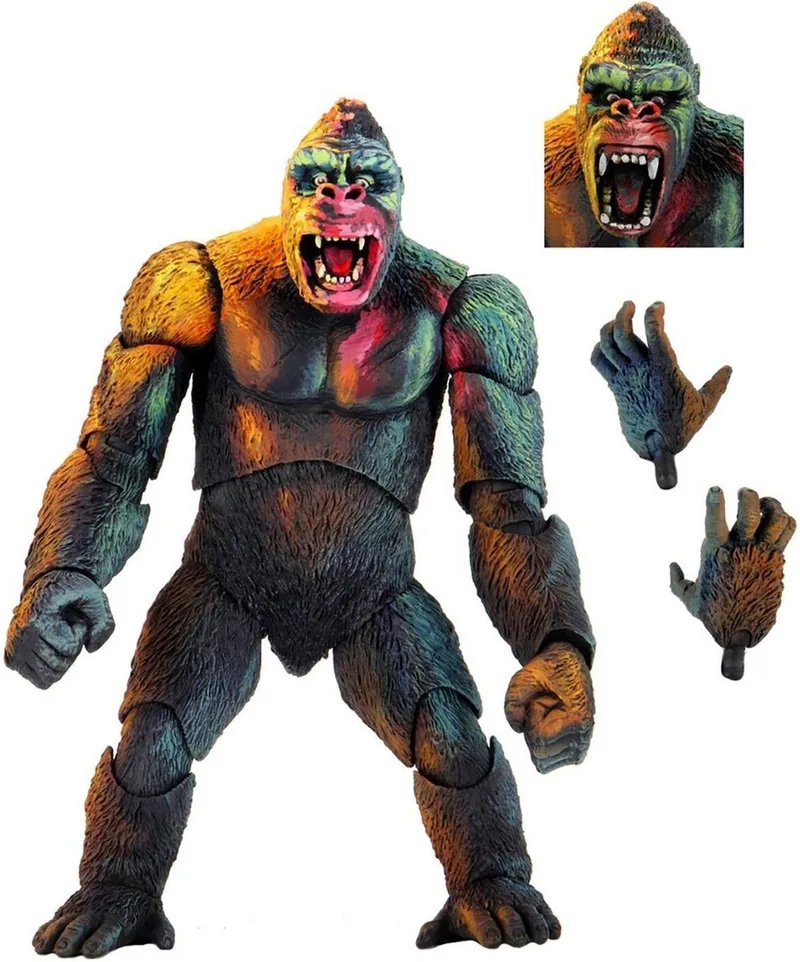 King Kong: Ultimate Illustrated King Kong 7 inch Action Figure by NECA in Bonte kleuren – product photo