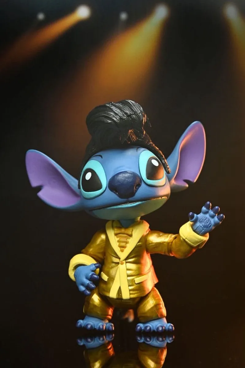 Lilo & Stitch Action Figure Ultimate Gold Suit Elvis Stitch 18 cm Action Figuur by NECA in Multicolour – product photo