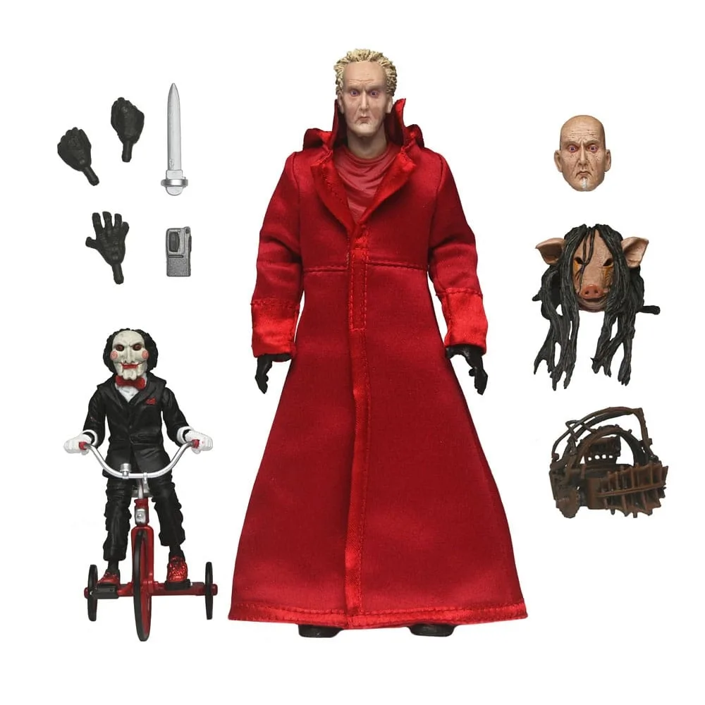 Saw Ultimate Jigsaw Killer Red Robe fra NECA – produktbillede