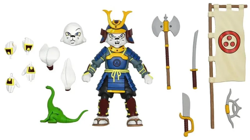 Teenage Mutant Ninja Turtles (Cartoon) Action Figure Ultimate Samurai Adventure Usagi Yojimbo 18 cm Action Figuur by NECA in Multicolour – product photo