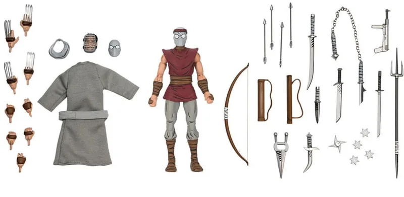 Teenage Mutant Ninja Turtles (Mirage Comics) Action Figure Foot Ninja Classic Colors 18 cm Action Figuur van NECA in Meerkleurig – productfoto