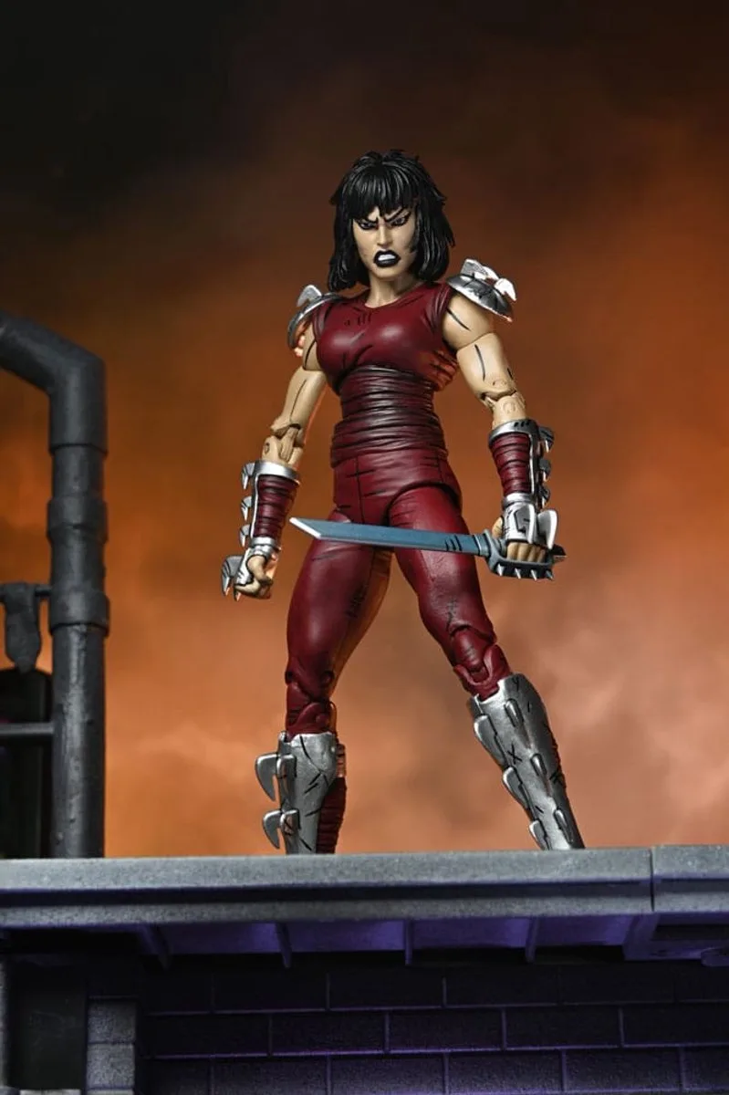 Teenage Mutant Ninja Turtles (Mirage Comics) Action Figure Karai (City at War) 18 cm Action Figuur by NECA in Multicolour – product photo