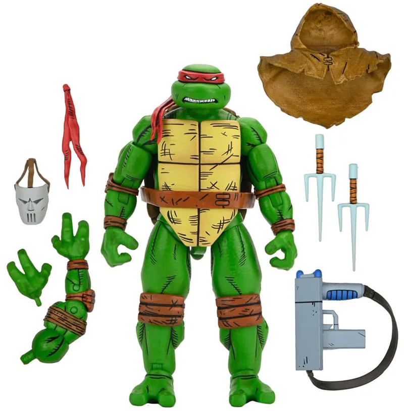 Teenage Mutant Ninja Turtles (Mirage Comics) Action Figure Raphael 18 cm Action Figuur van NECA in Meerkleurig – productfoto
