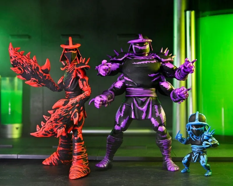 Teenage Mutant Ninja Turtles (Mirage Comics) Action Figuur Shredder Clones Box Set 18 cm Action Figuur by NECA in Multicolour – product photo