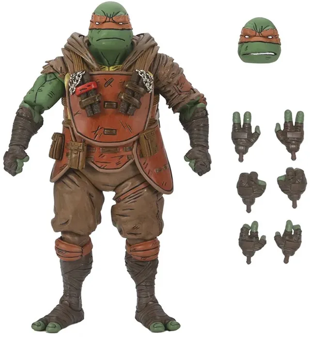 Teenage Mutant Ninja Turtles (The Last Ronin) Action Figure Ultimate Flashback Michelangelo 18 cm Action Figuur