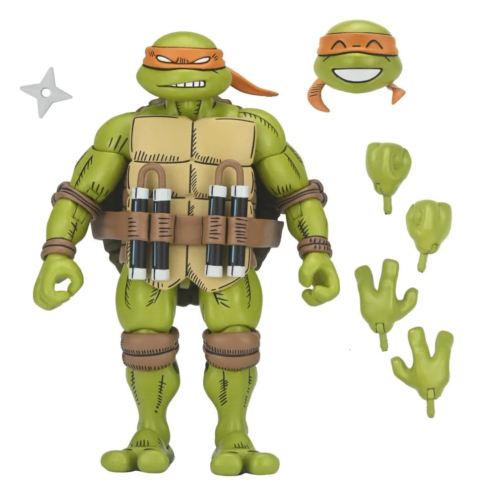 TMNT x Usagi Yojimbo Ultimate Michelangelo van NECA – productfoto