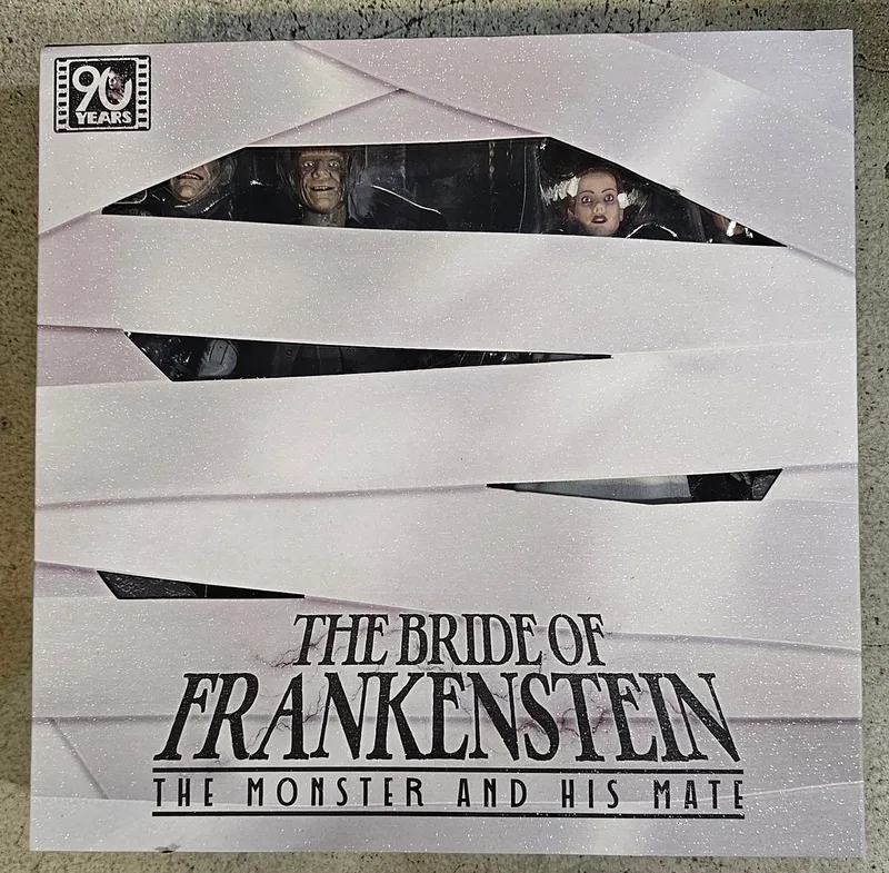 Universal Monsters Action Figures 2-Pack Bride of Frankenstein 90th Anniversary The Monster & His Mate 18 cm van NECA in Meerkleurig – productfoto