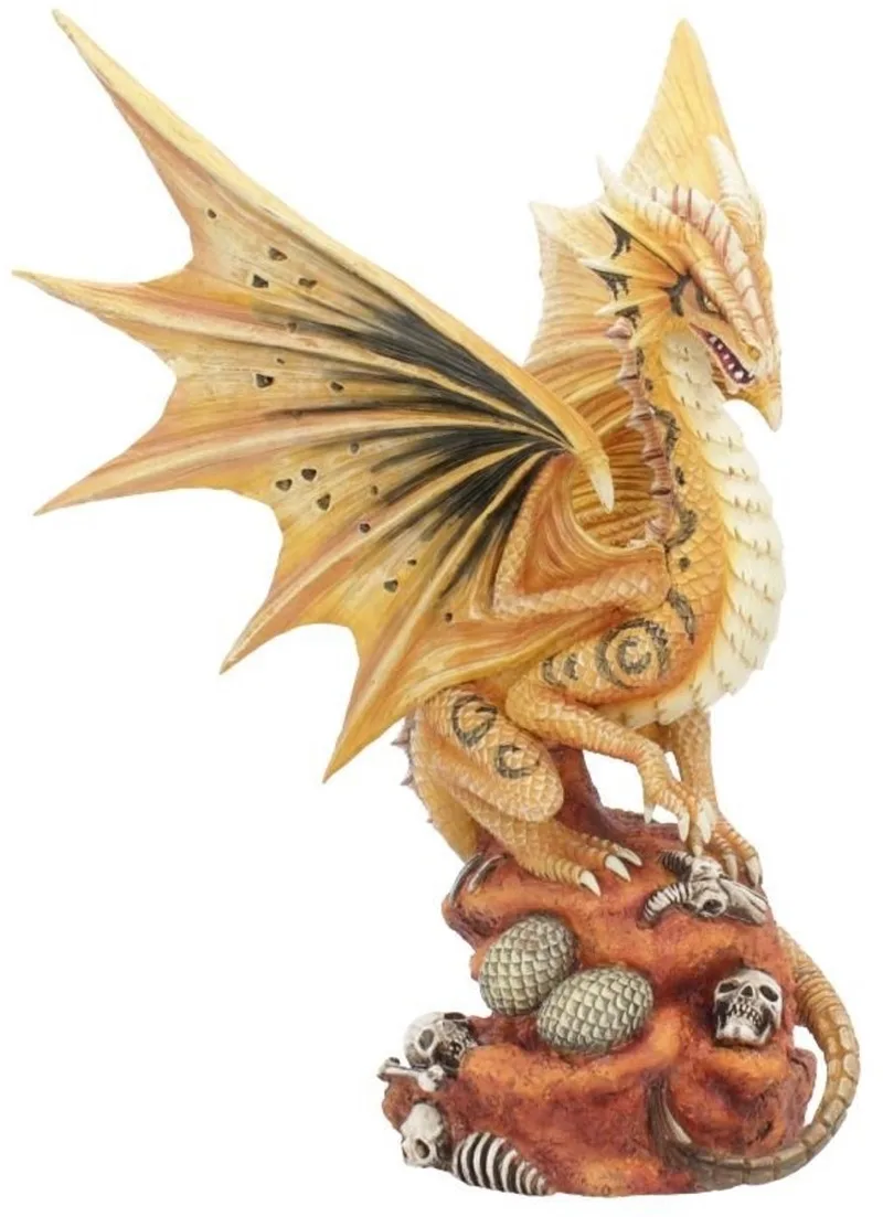 Adult Desert Dragon Beeld/figuur by Nemesis Now in Yellow – product photo