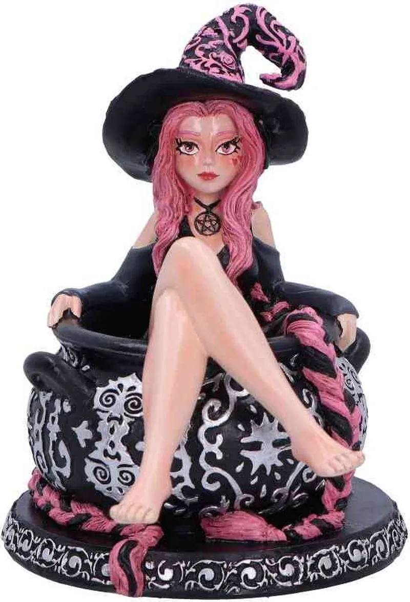 Baie Rose 14.5cm Beeld/figuur - Heks van Nemesis Now in Multicolours – productfoto