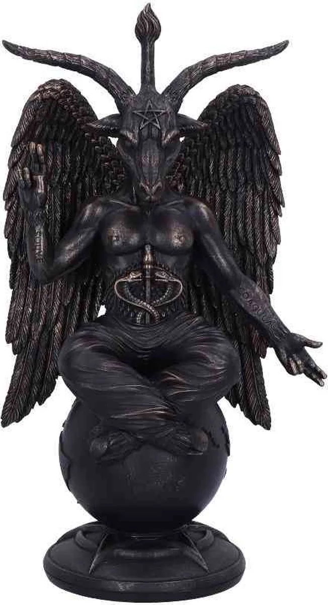 Baphomet Antiquity (Large) 38cm Beeld/figuur van Nemesis Now in Zwart – productfoto