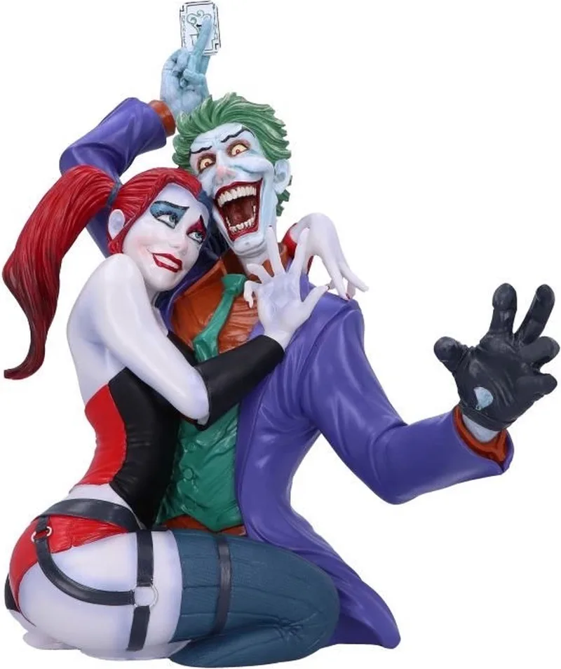 Batman - The Joker and Harley Quinn Bust Beeld/figuur van Nemesis Now in Multicolours – productfoto