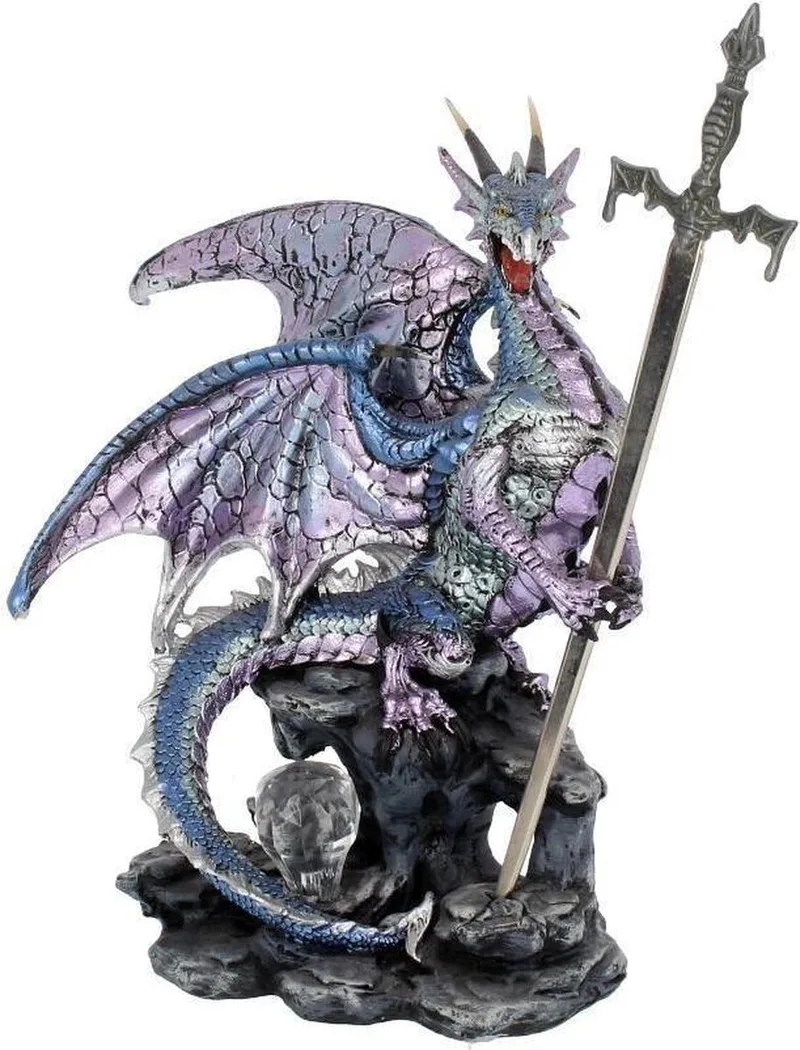 Beeld Briefopener Sword Of the Dragon Draak by Nemesis Now in Multicolours – product photo