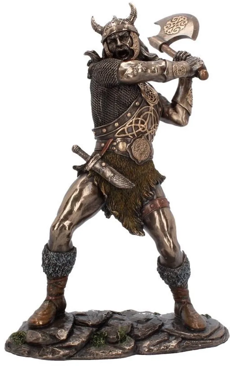 Beeld/figuur Berserker Bronskleurig van Nemesis Now in Brons – productfoto