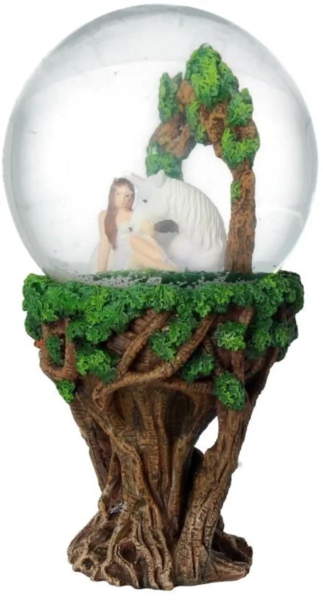 Beeld/figuur Pure Heart Sneeuwbol by Nemesis Now in Multicolours – product photo