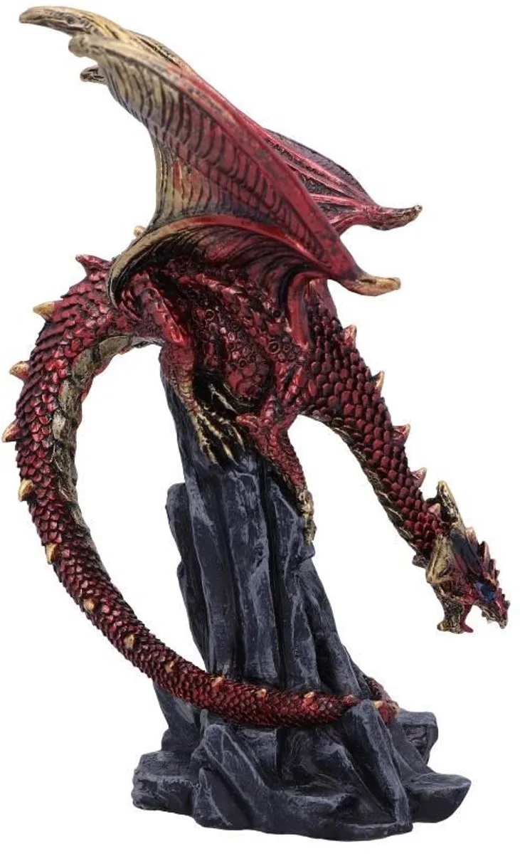 Beeld/figuur - Roepende Draak - Hear Me Roar - 14,5cm by Nemesis Now in Red – product photo