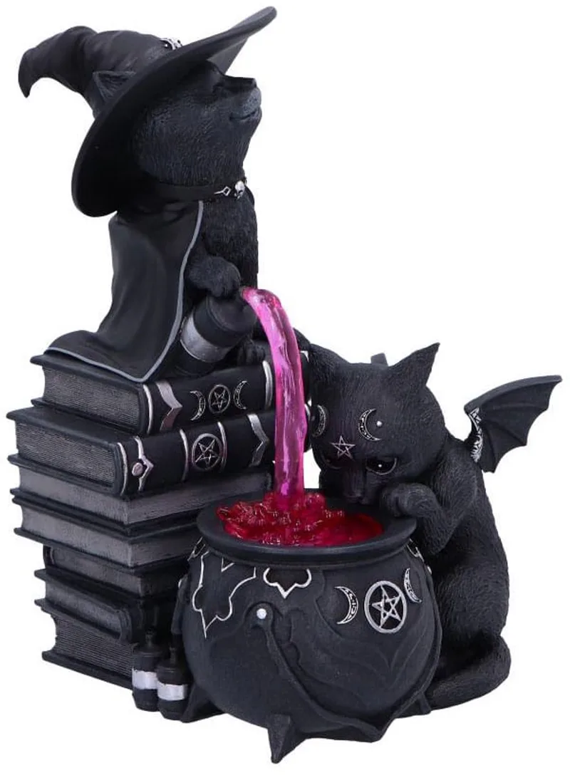 Cult Cuties Curious Cauldron Beeld/figuur van Nemesis Now in Zwart – productfoto
