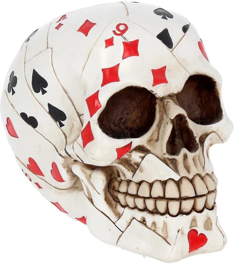 Dead Mans Hand Beeld/figuur - Schedel by Nemesis Now in Multicolours – product photo